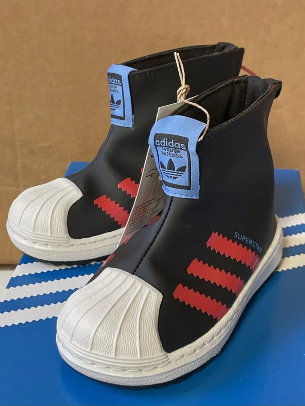 ADIDAS Toddler Superstar 360 Rain Boots Size 5 / 5K
